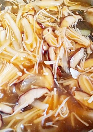 10分で完成！きのこあんかけソース-レシピのメイン写真
