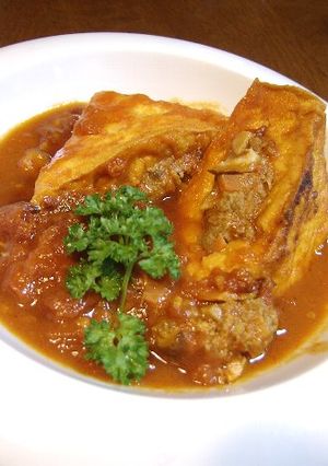ベトナム料理★肉詰め厚揚げのトマト煮-レシピのメイン写真