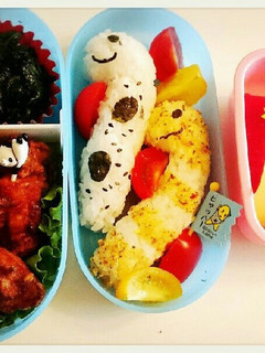 ちんあなごのキャラ弁-レシピのメイン写真