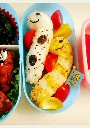 ちんあなごのキャラ弁-レシピのメイン写真
