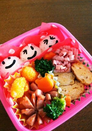キャラ弁☆ 保育園遠足-レシピのメイン写真