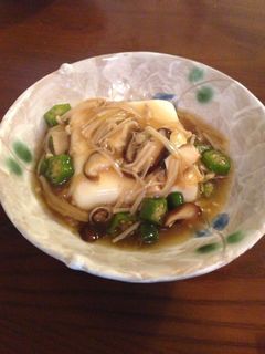 きのこのあんかけ豆腐-レシピのメイン写真