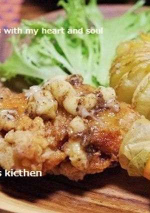 焦がしバターのチーズチキン-レシピのメイン写真