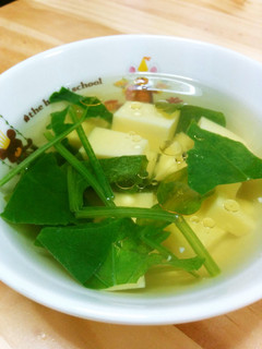 すぐできる☆卵豆腐の中華スープ☆-レシピのメイン写真