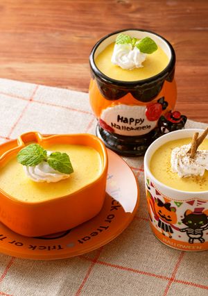 ハロウィンに！かぼちゃのムース-レシピのメイン写真