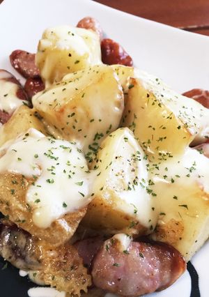簡単じゃがいもとウィンナーのチーズ焼き-レシピのメイン写真