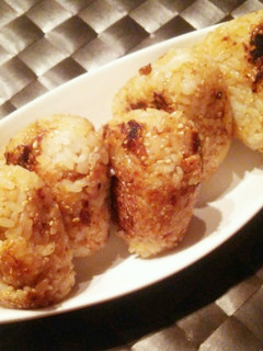 中まで味しっかり、我が家の焼おにぎり-レシピのメイン写真