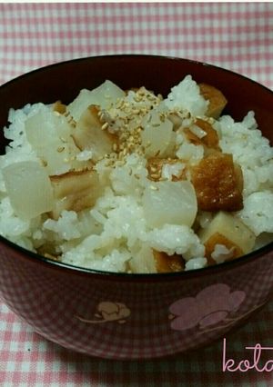 さつま揚げの炊込みご飯-レシピのメイン写真