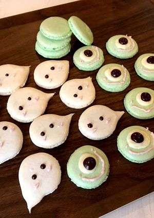 失敗しないつやつやマカロン！ハロウィンに-レシピのメイン写真