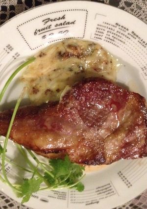 ステーキ♡ブルーチーズソース♪-レシピのメイン写真