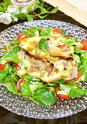 簡単♡豚肉と野菜のハニーマスタード♪-レシピのメイン写真