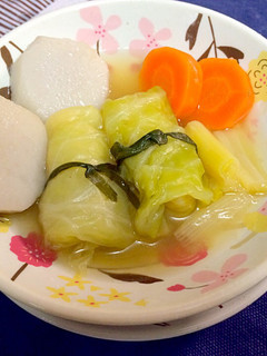 簡単っ!冷凍ロールキャベツ 中華味-レシピのメイン写真
