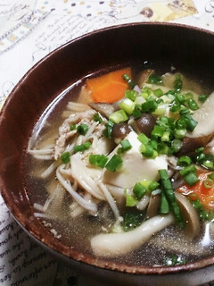 “給食の”きのこ汁-レシピのメイン写真