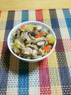 具だくさん♪炊き込みご飯-レシピのメイン写真