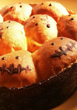 モコモコモンスターのちぎりパン-レシピのメイン写真