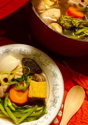 ポカポカ生姜和ポトフ♪つみれ&冬ゴロ野菜-レシピのメイン写真