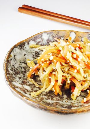 まこもたけの麻の実きんぴら-レシピのメイン写真