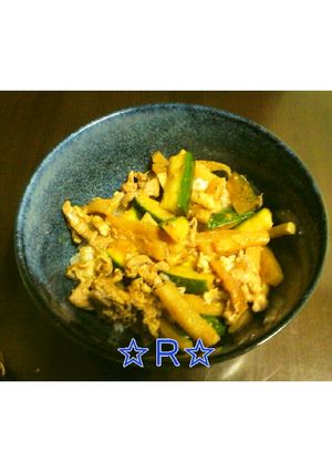 味の決め手はＸＯ醤☆豚肉と野菜の中華丼-レシピのメイン写真