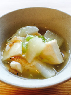 大根と豆腐の桜えびあんかけ-レシピのメイン写真