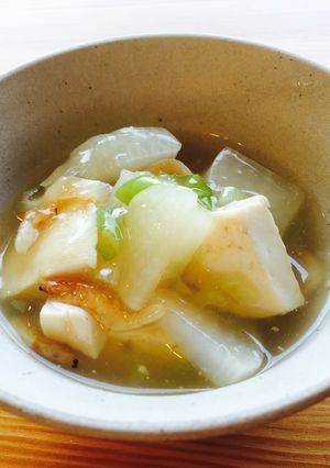 大根と豆腐の桜えびあんかけ-レシピのメイン写真