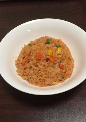 一人暮らしの大量ケチャップライス-レシピのメイン写真