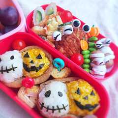 รูปของ ハロウィンおいなり弁当