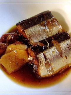 圧力鍋で簡単 秋刀魚の梅煮-レシピのメイン写真