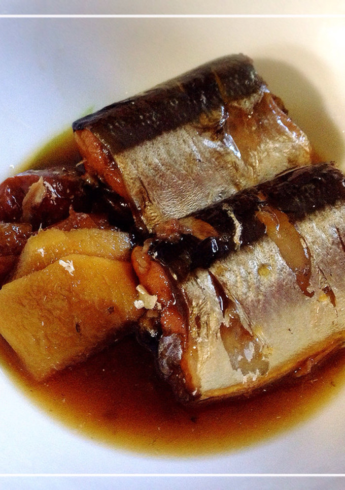 圧力鍋で簡単 秋刀魚の梅煮-レシピのメイン写真
