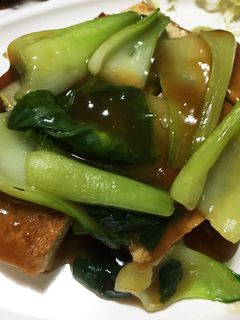 厚揚げと青梗菜の旨煮-レシピのメイン写真