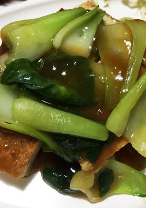 厚揚げと青梗菜の旨煮-レシピのメイン写真