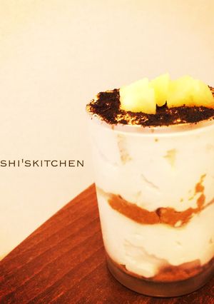 紅茶とりんごクリームのティラミス-レシピのメイン写真