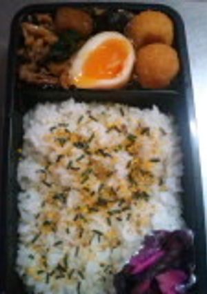 ごはんがすすむ♪すき焼き弁当-レシピのメイン写真
