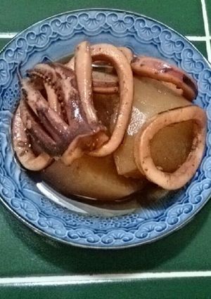 イカダイコン コーラ煮-レシピのメイン写真