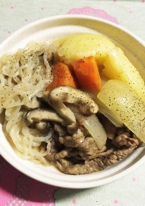 サッパリ！塩肉じゃが♪-レシピのメイン写真