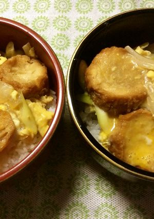 宮城の油麩丼-レシピのメイン写真