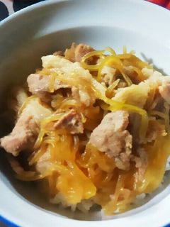 めんつゆで簡単10分!豚丼-レシピのメイン写真