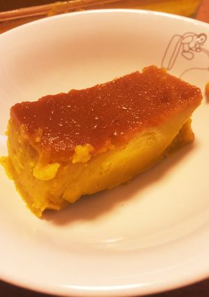 どーんと カボチャプリン ミキサーで。-レシピのメイン写真