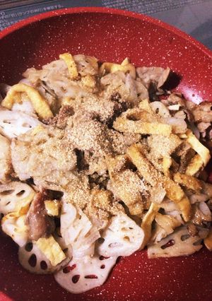 レンコンきんぴら風？-レシピのメイン写真