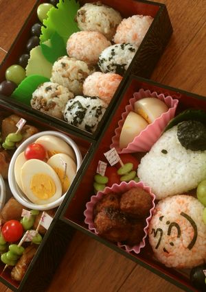 運動会♪ 簡単スヌーピー弁当-レシピのメイン写真