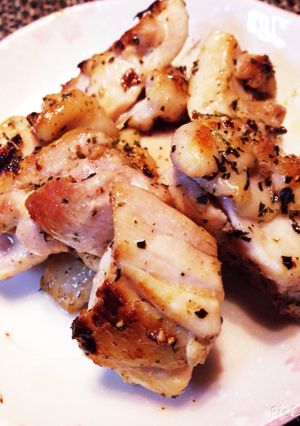 10分以内 鶏もも肉の白ワインビネガー焼-レシピのメイン写真