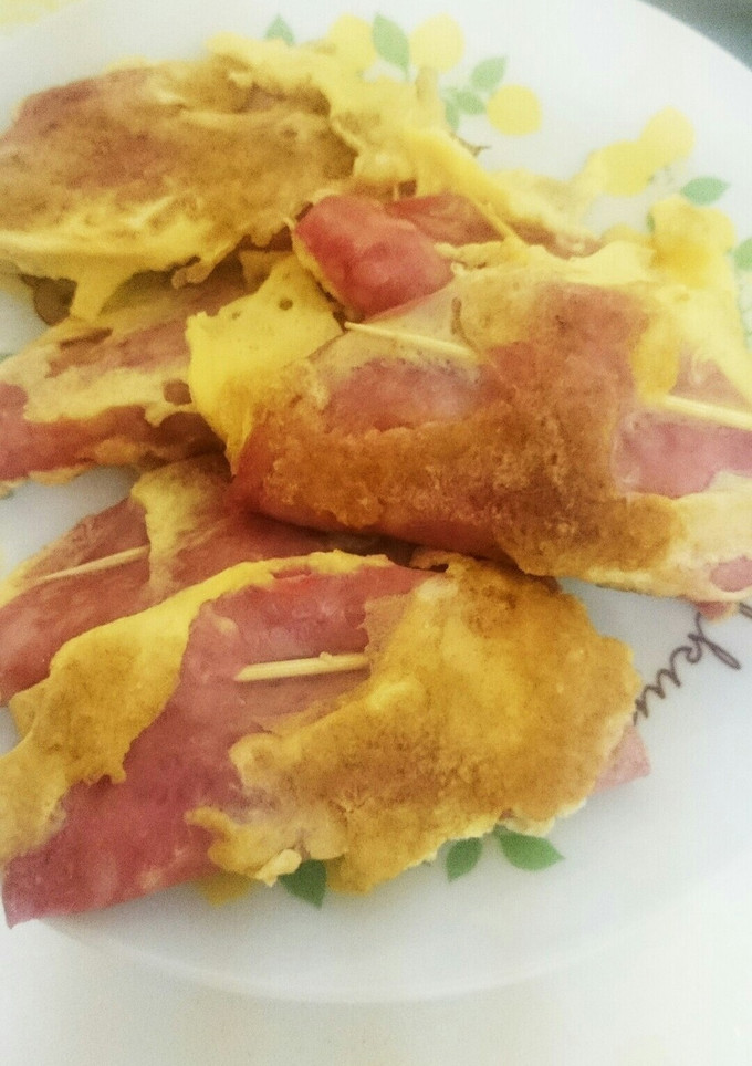 ☆ハムのはさみ焼きﾋﾟｶﾀ風★-レシピのメイン写真