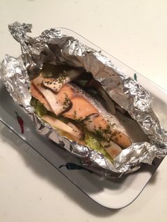鮭のホイル蒸し-レシピのメイン写真