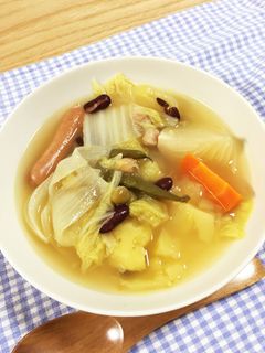 豆入り★白菜のポトフ-レシピのメイン写真