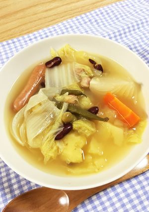 豆入り★白菜のポトフ-レシピのメイン写真
