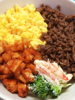 アレンジそぼろ丼-レシピのメイン写真