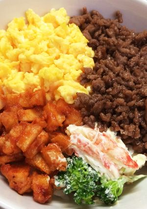 アレンジそぼろ丼-レシピのメイン写真