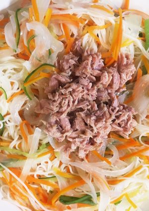 野菜たっぷり☆そうめん^ ^-レシピのメイン写真