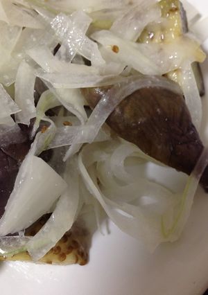 ナスと玉ねぎの和え物※覚え書-レシピのメイン写真
