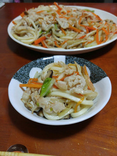 ☆♪塩味☆焼きうどん☆-レシピのメイン写真