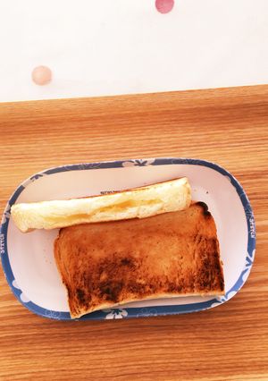 はさみで、チーズサンド焼き！-レシピのメイン写真